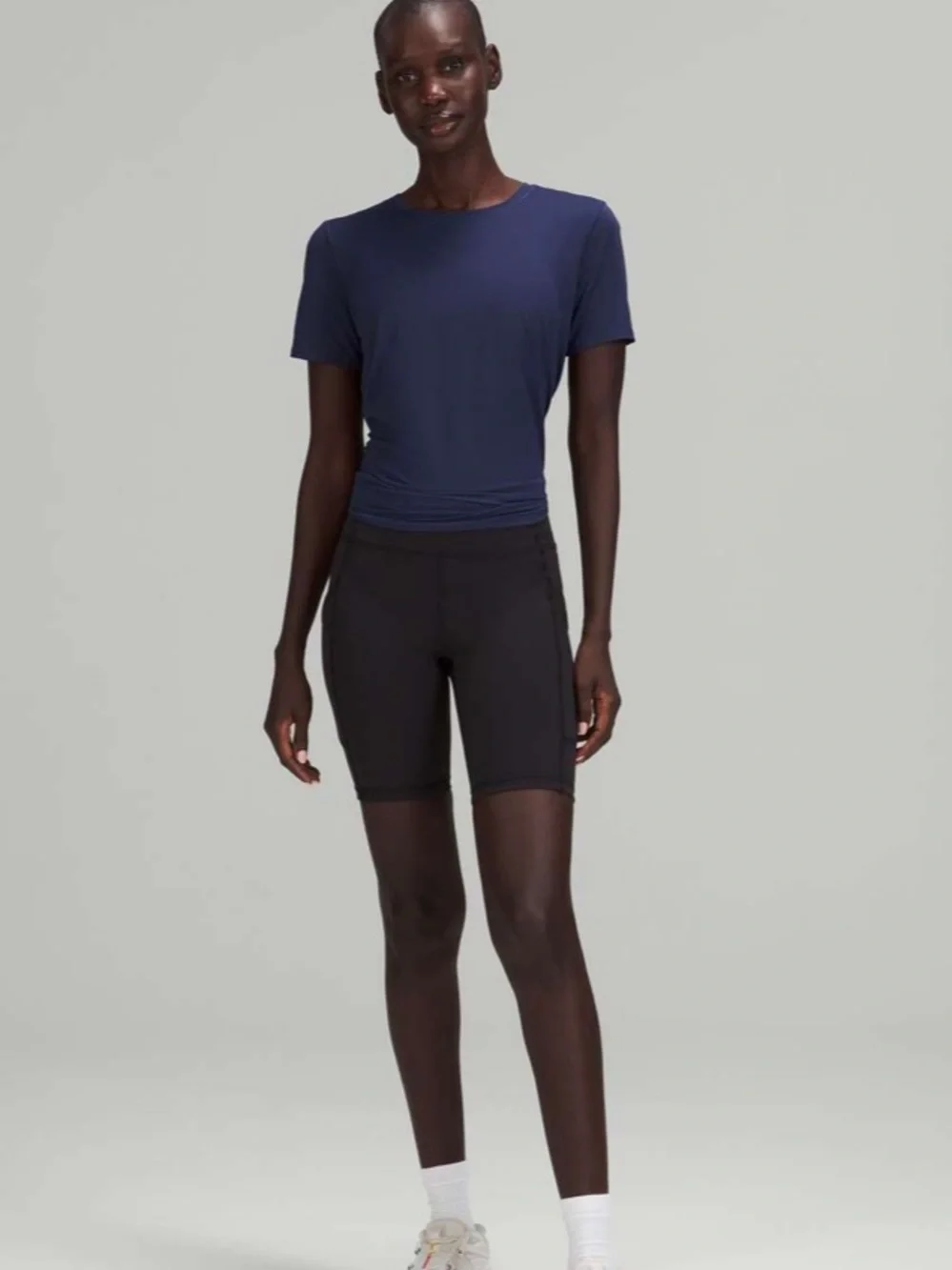 Lululemon High Neck Training and Running T-Shirt